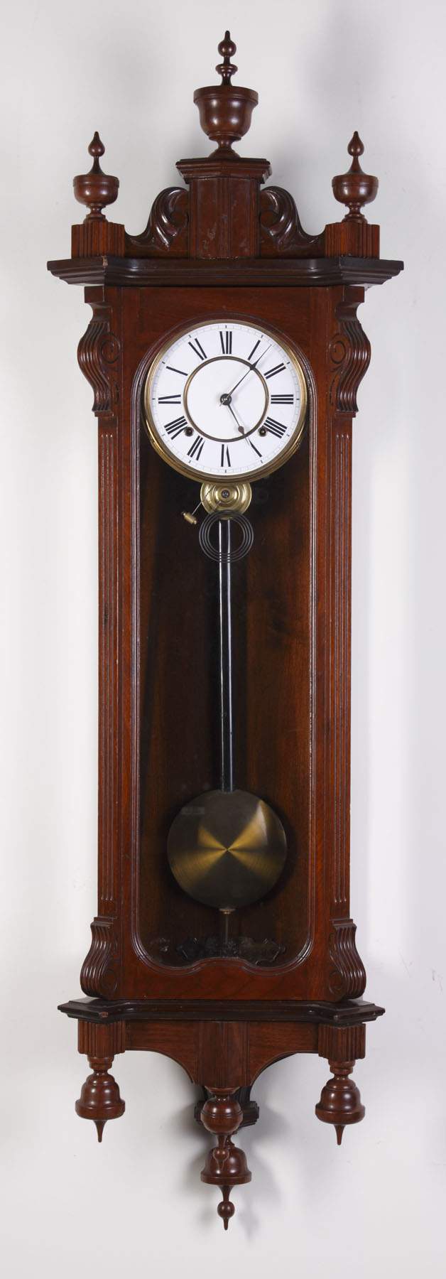 Ansonia Antique Hanging Wall Clock Cottone Auctions
