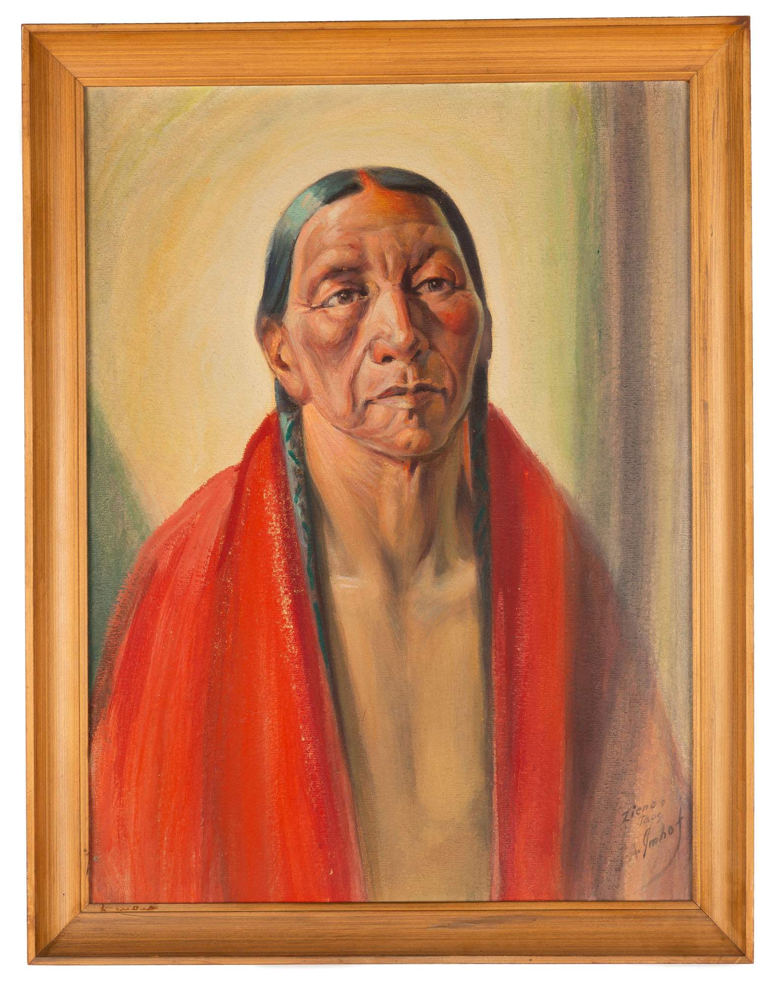 Joseph A. Imhof (American, 1871–1955), Portrait of Indian Man | Cottone ...