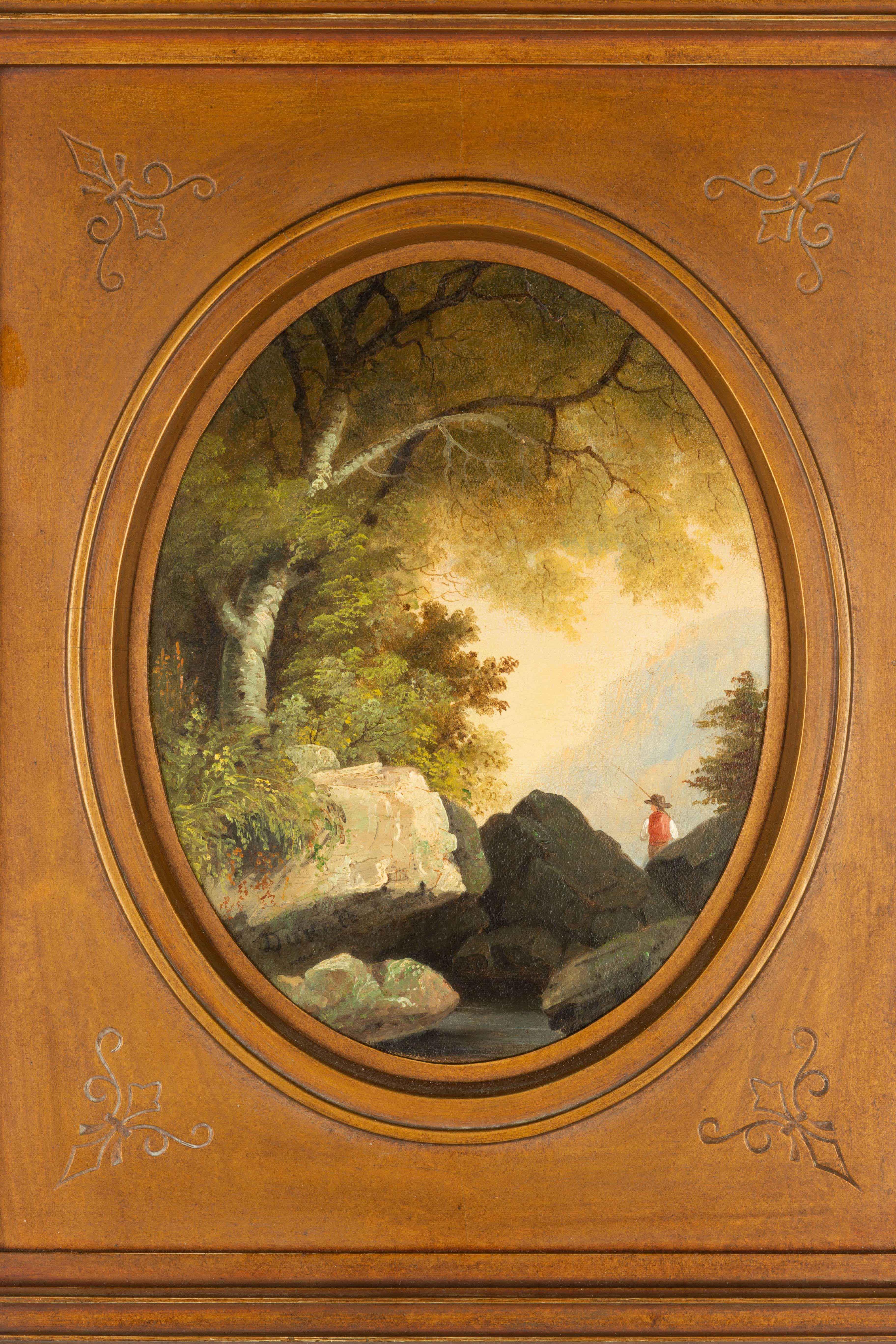 Pair Of Hudson River School Paintings Cottone Auctions   0814pphud 