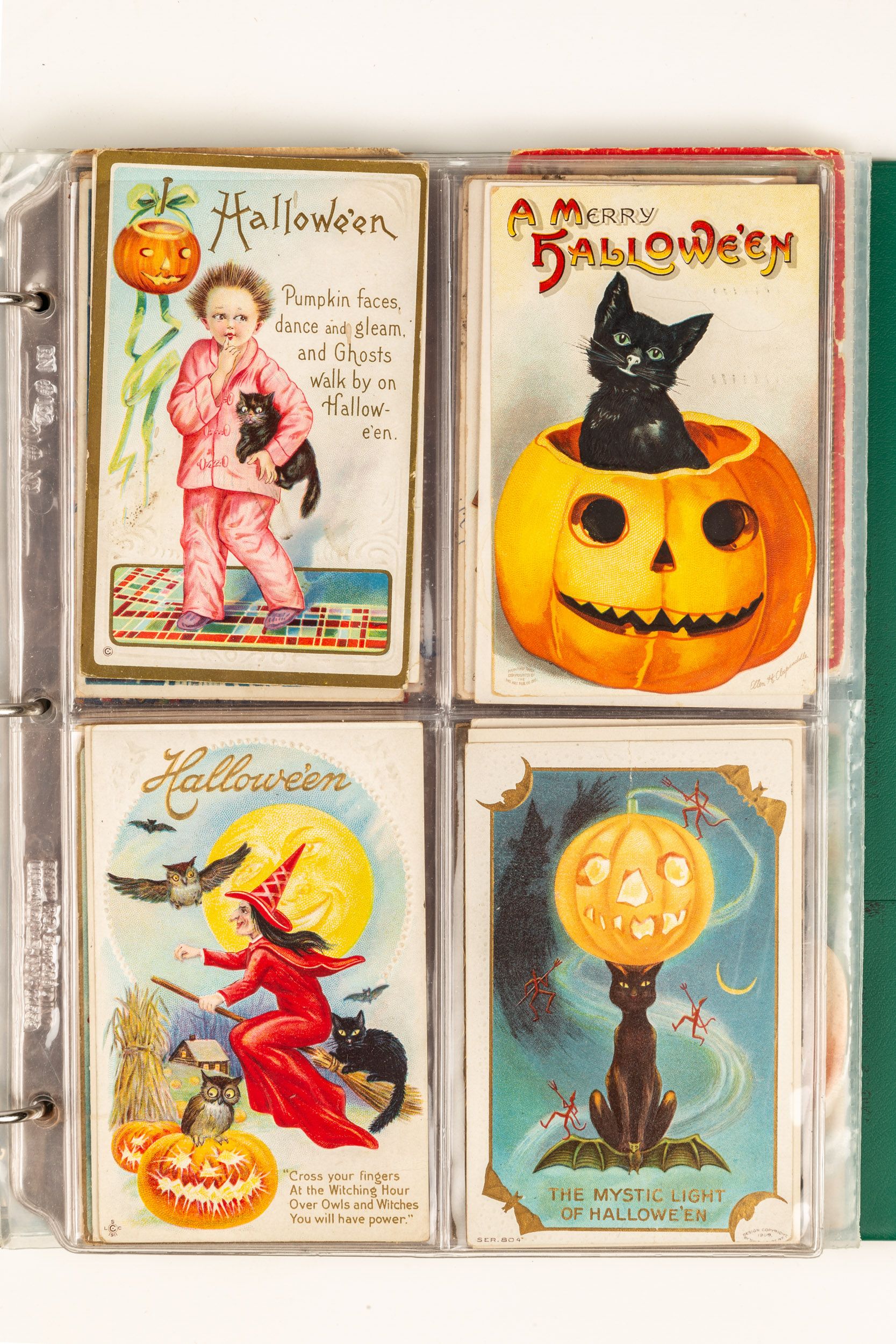 (64) Vintage Halloween Postcards Cottone Auctions