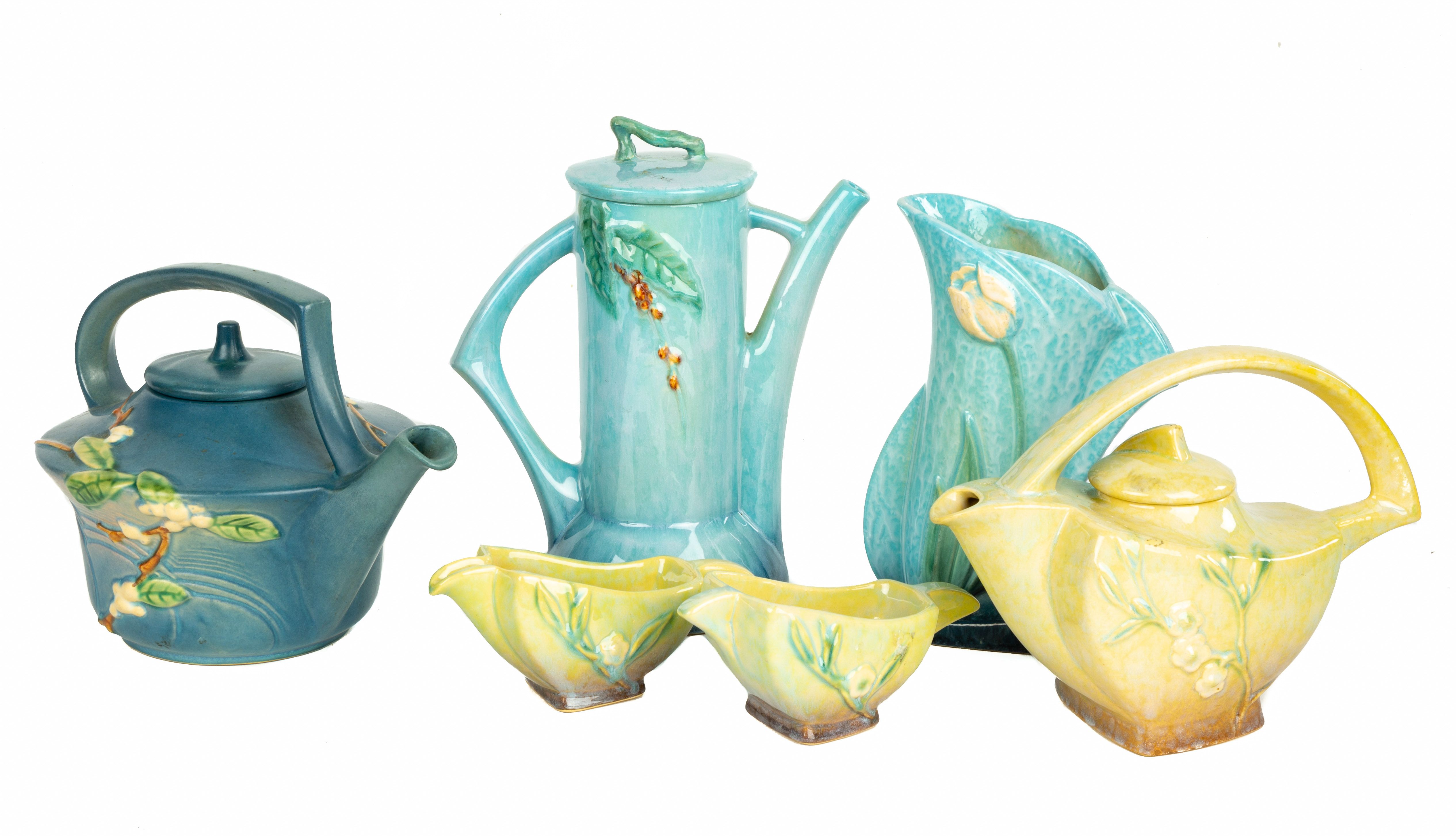 (6) Roseville Art Pottery | Cottone Auctions