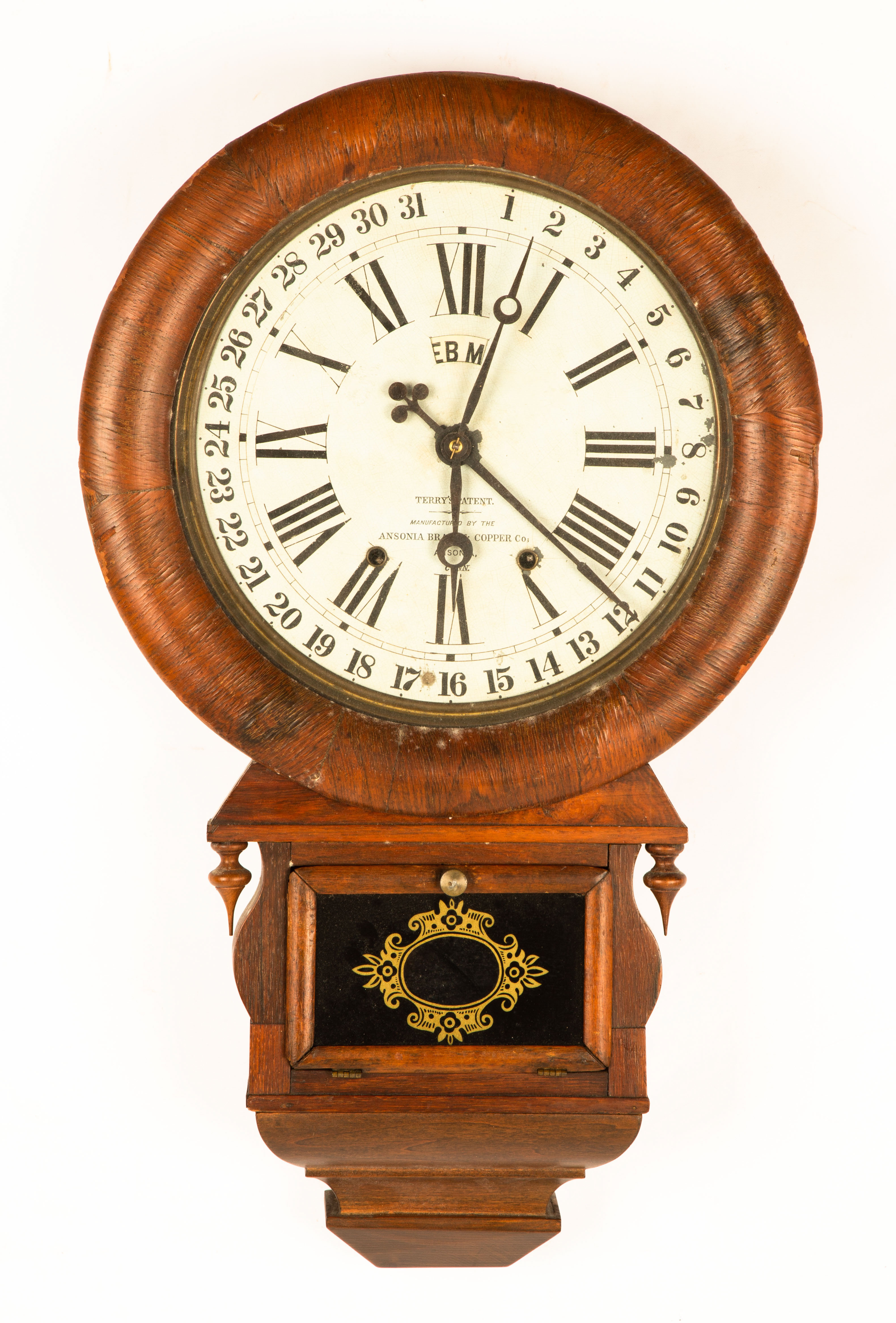 Ansonia Calendar Clock Cottone Auctions