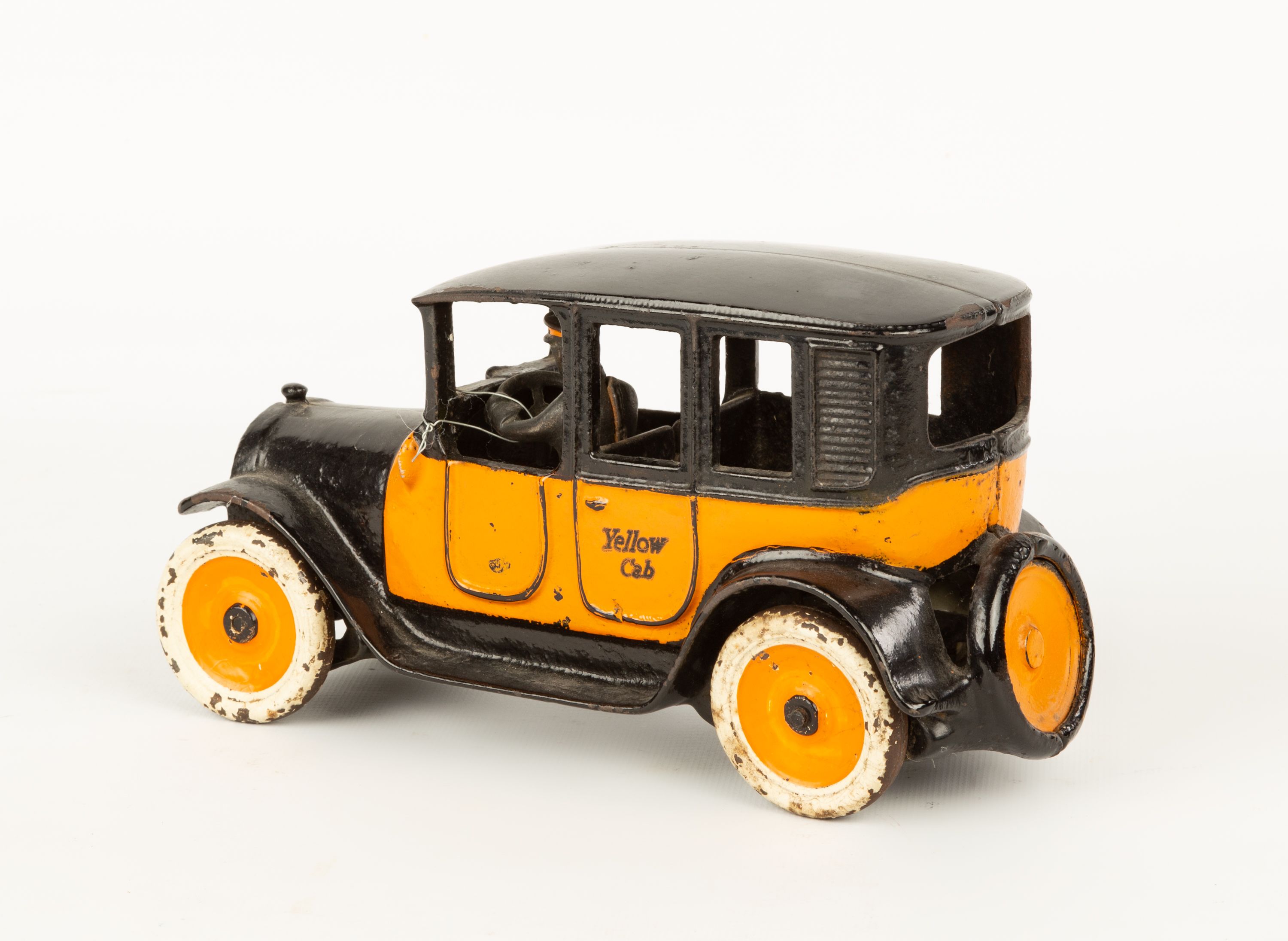 yellow cab toy car