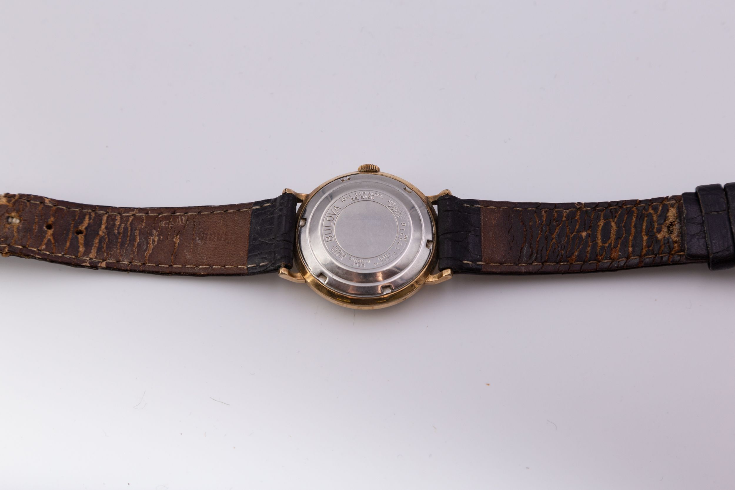 10K Gold Bulova Self Winding Wristwatch | Cottone Auctions