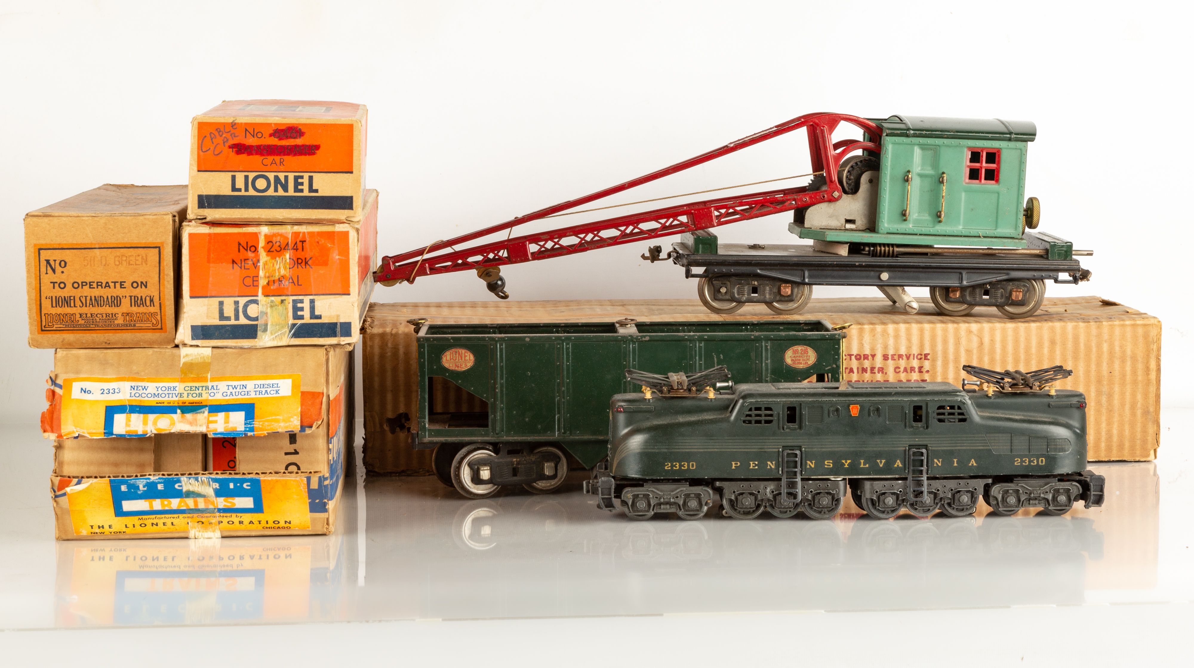 Lionel O and Standard Gauge Trains & Cars | Cottone Auctions