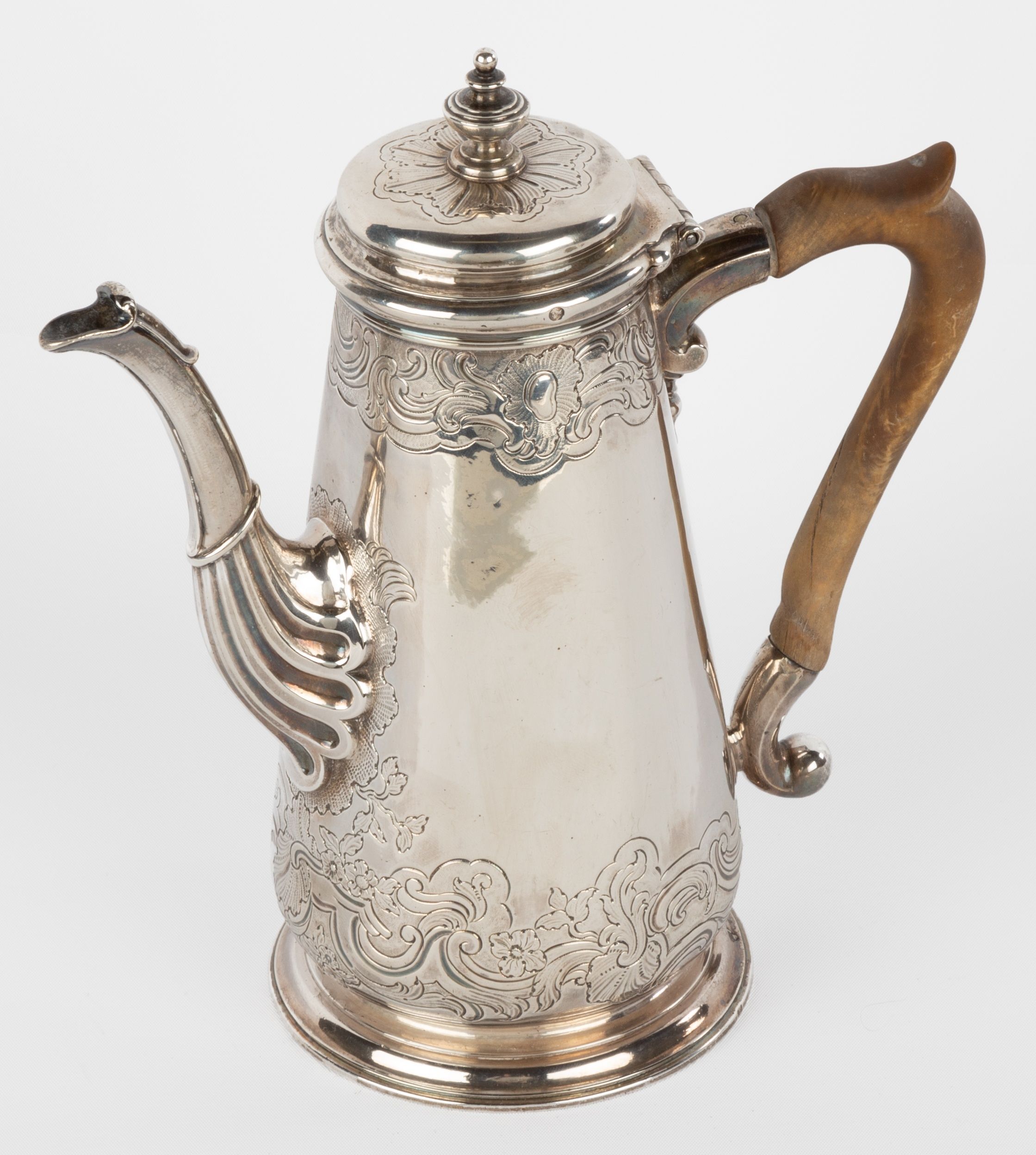 18th Century English Coffee Pot | Cottone Auctions