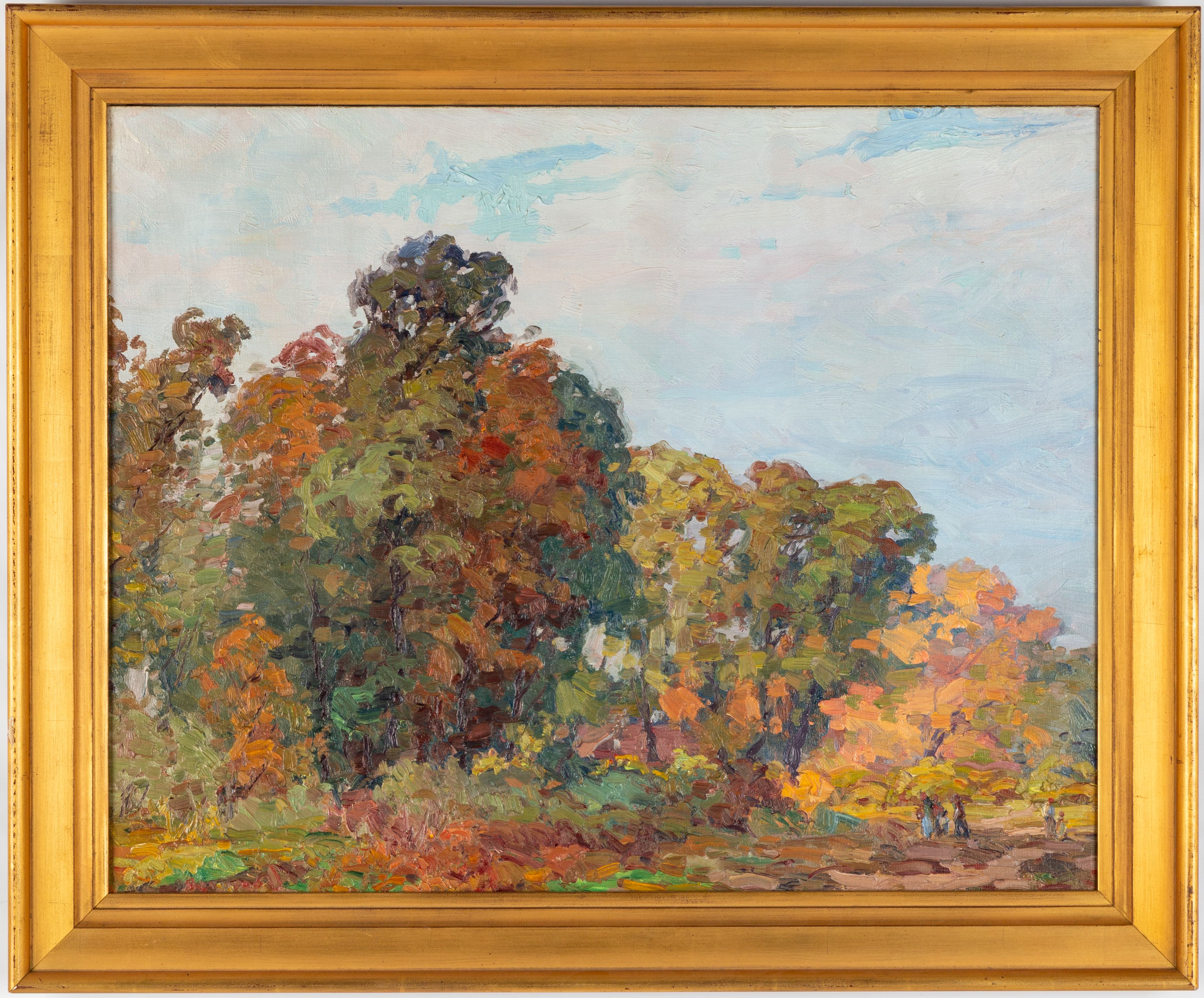 George Renouard (american, 1885-1954) Autumn Landscape 