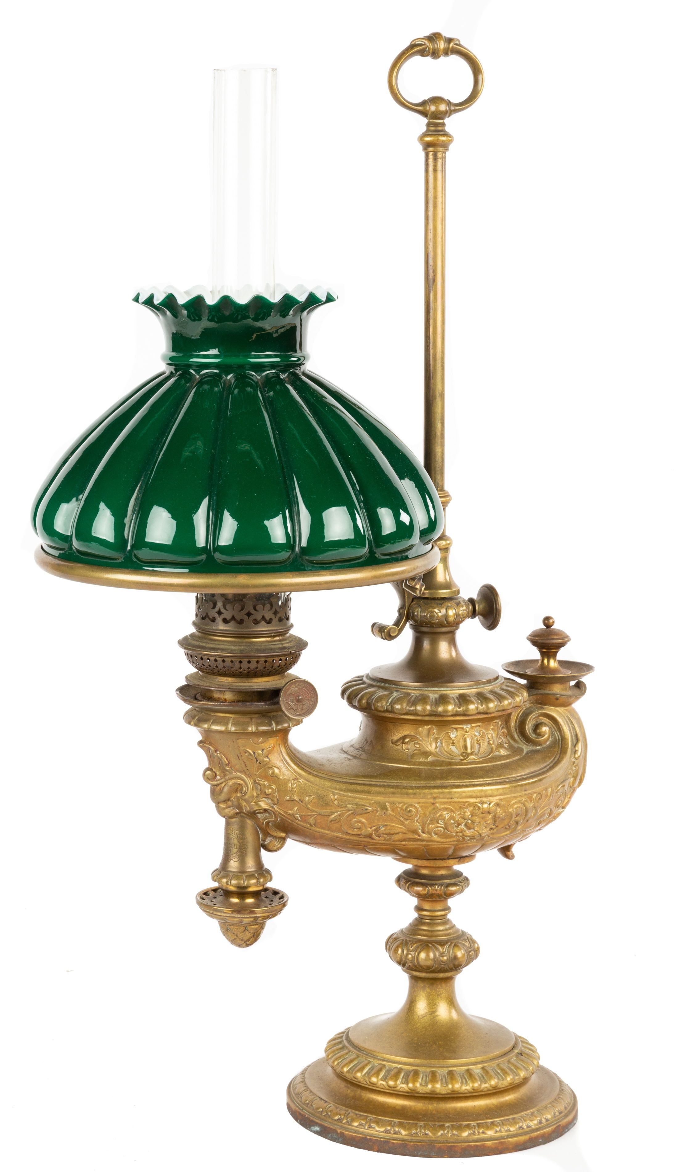 Wild & Wessel Single Harvard Student Lamp | Cottone Auctions