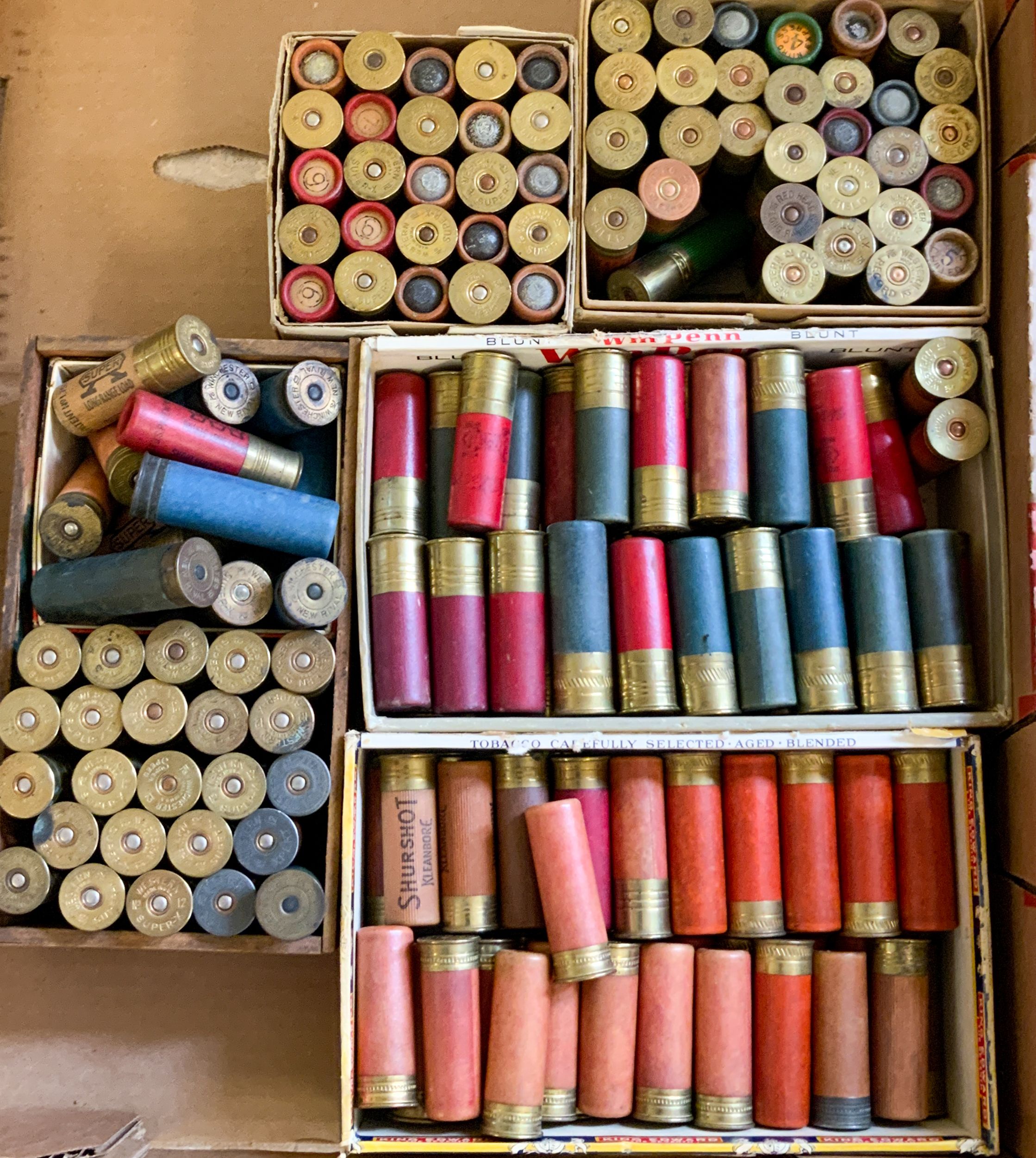 Group Of Paper And Brass Shotgun Shells Cottone Auctions