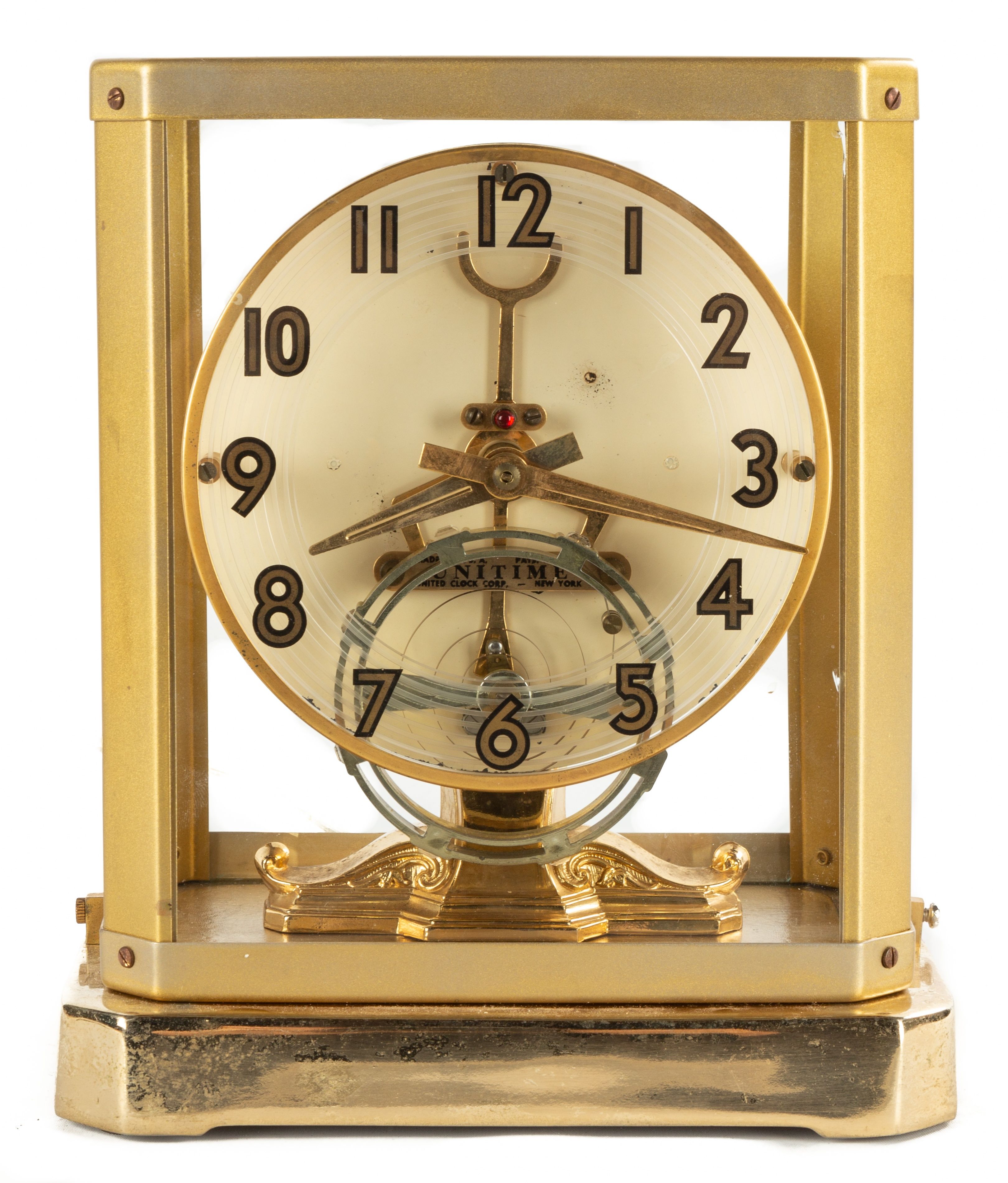 Vintage Unitime Atmos-Style Clock Model 999 | Cottone Auctions