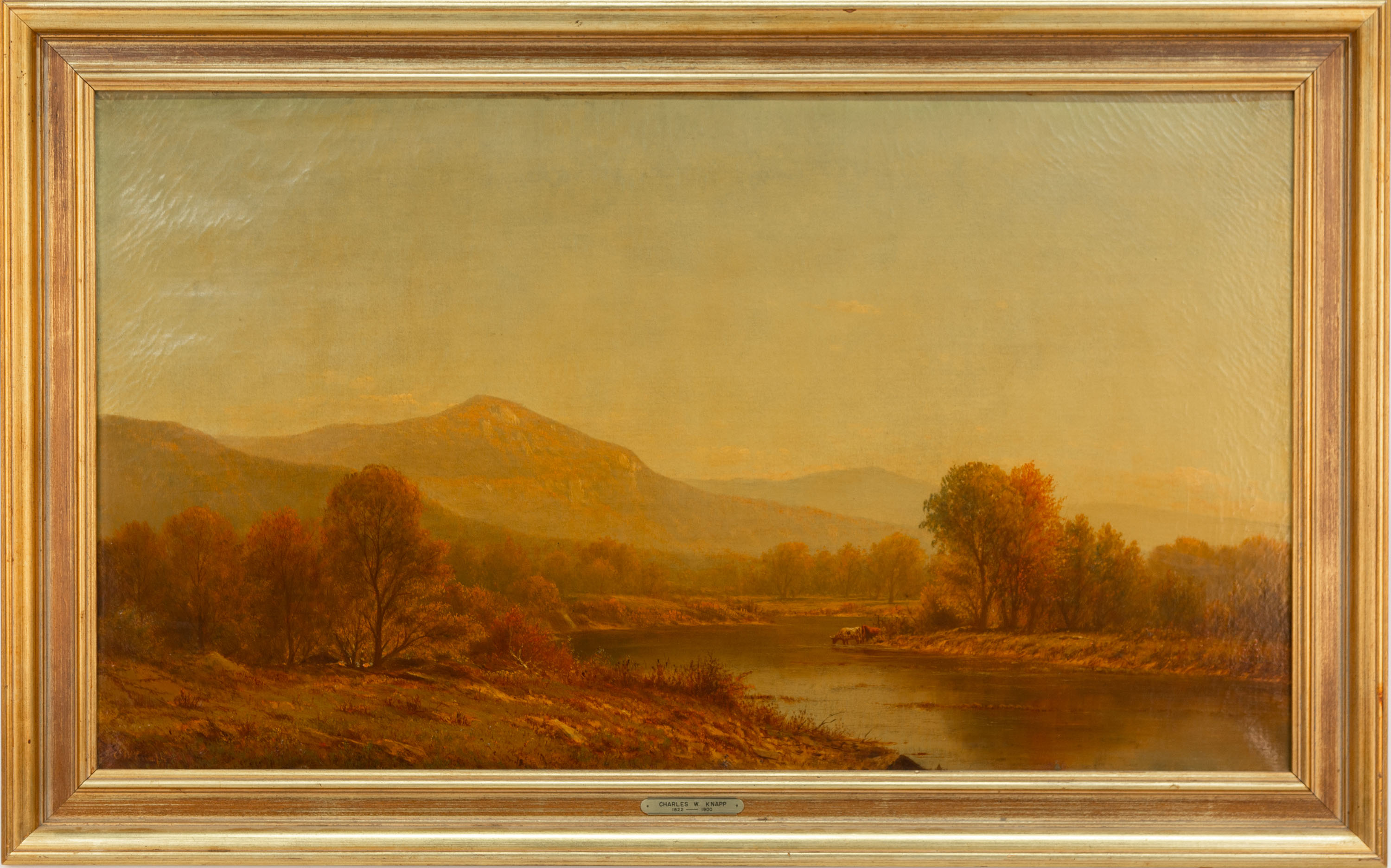 Charles Wilson Knapp (American, 1822-1900) Hudson River School ...