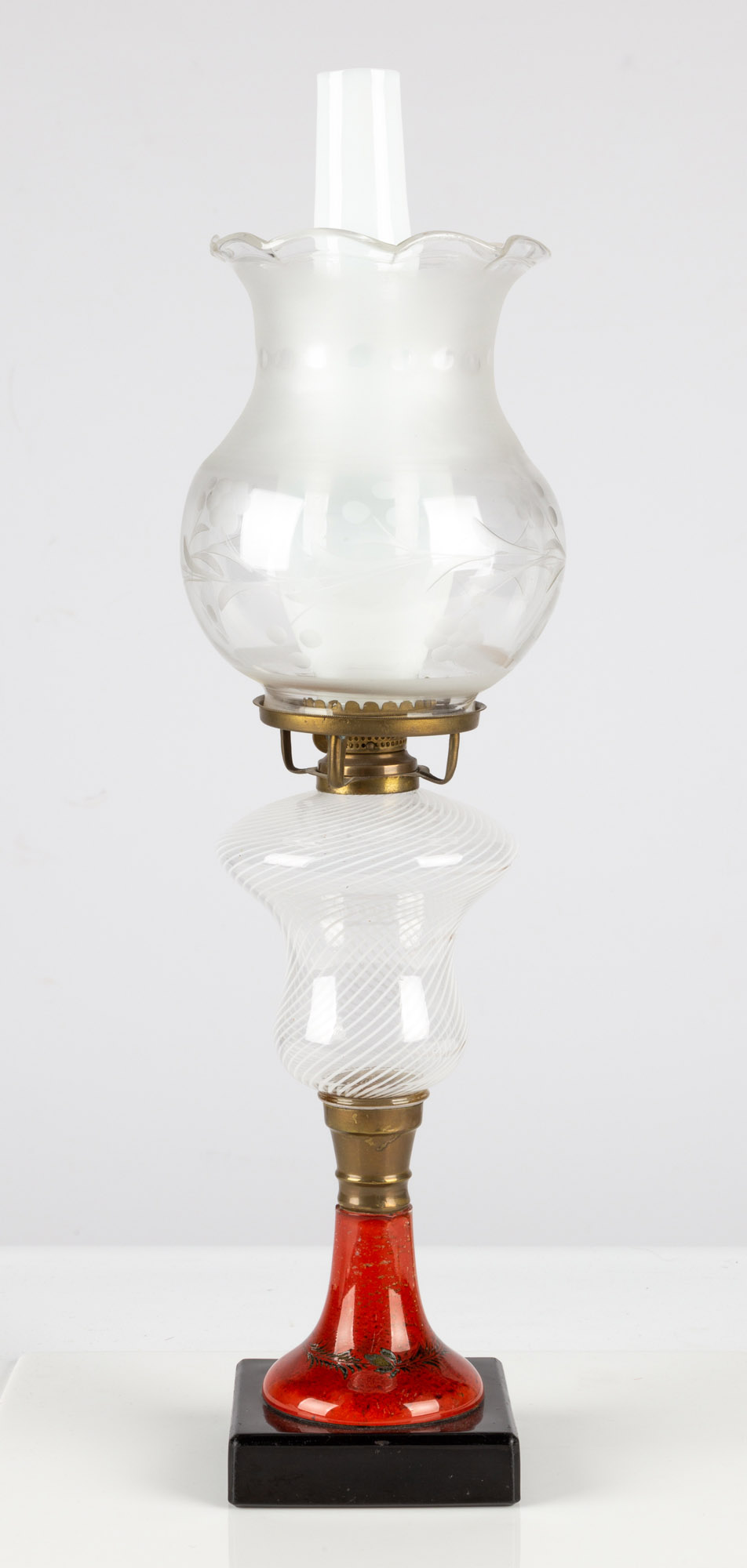 (2) 19th Century Oil Lamps | Cottone Auctions