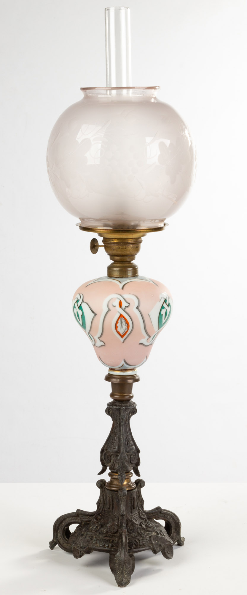 19th Century Oil Lamp 