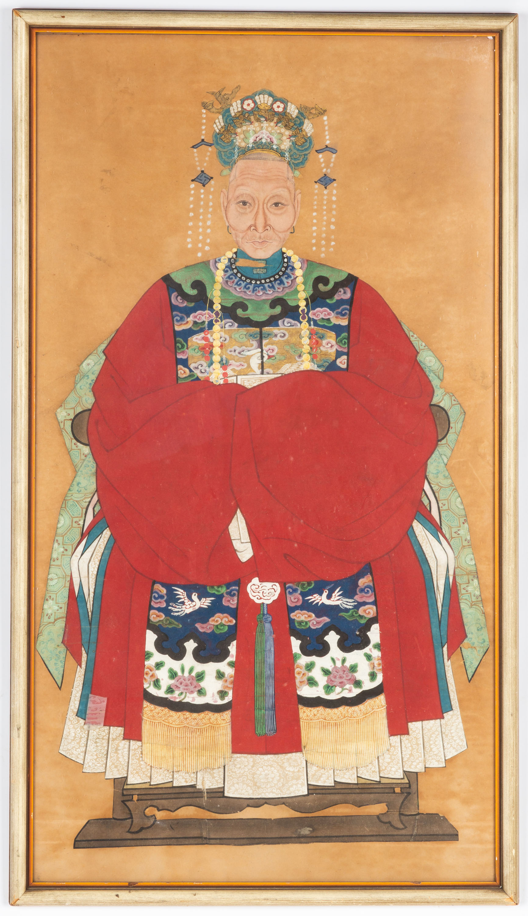 (2) Chinese Ancestral Portraits | Cottone Auctions