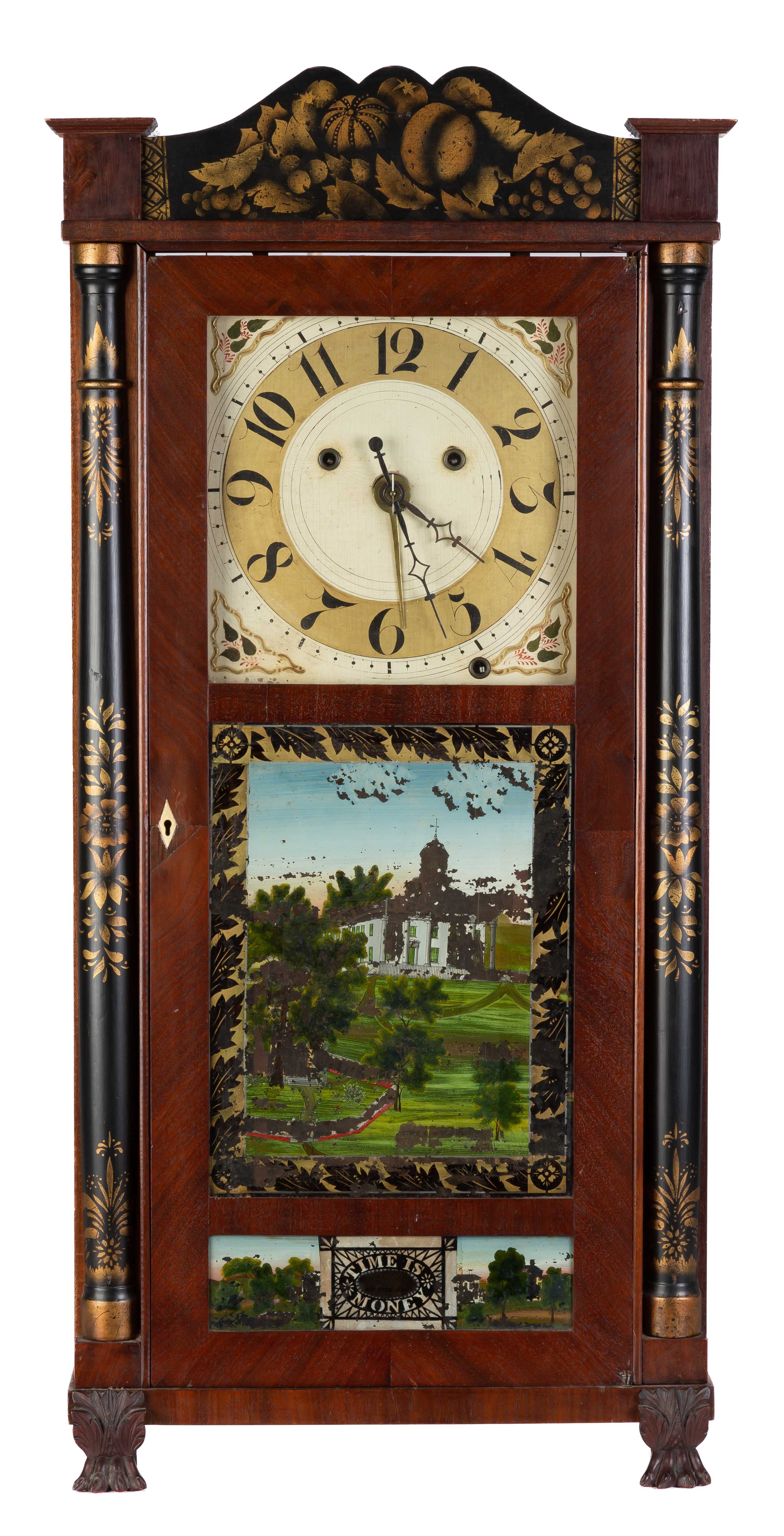 Silas Hoadley Shelf Clock | Cottone Auctions