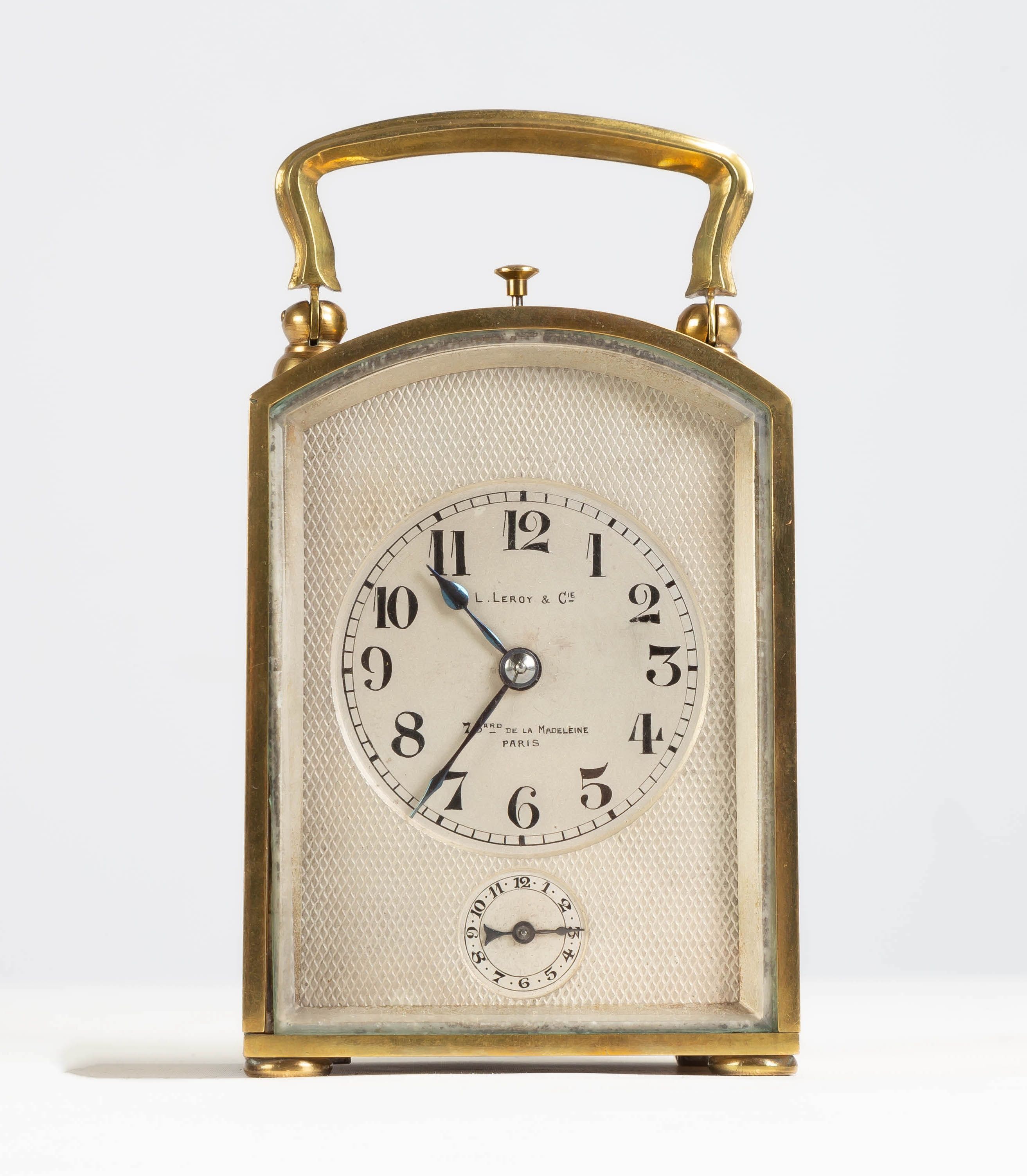 L. Leroy and Cie, Carriage Clock with Repeater, ca. 1900 | Cottone Auctions