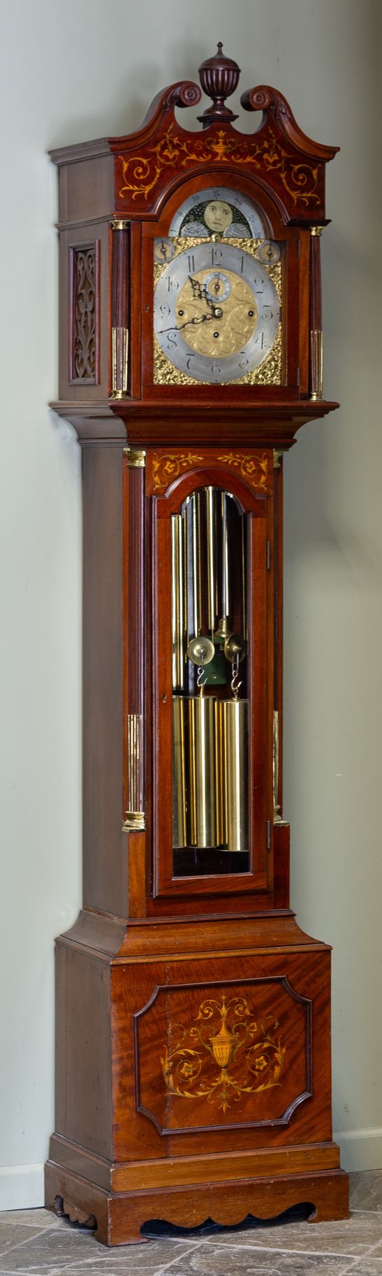 Westminster Musical Tall Case Clock | Cottone Auctions