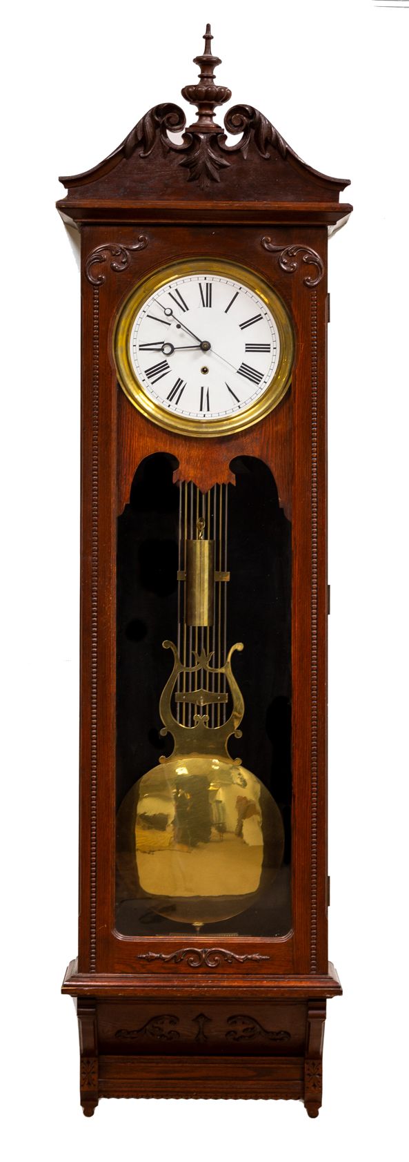 William L. Gilbert Clock Co. Jewelers Wall Regulator #20 