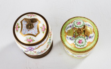 Two Sevres Covered Jars