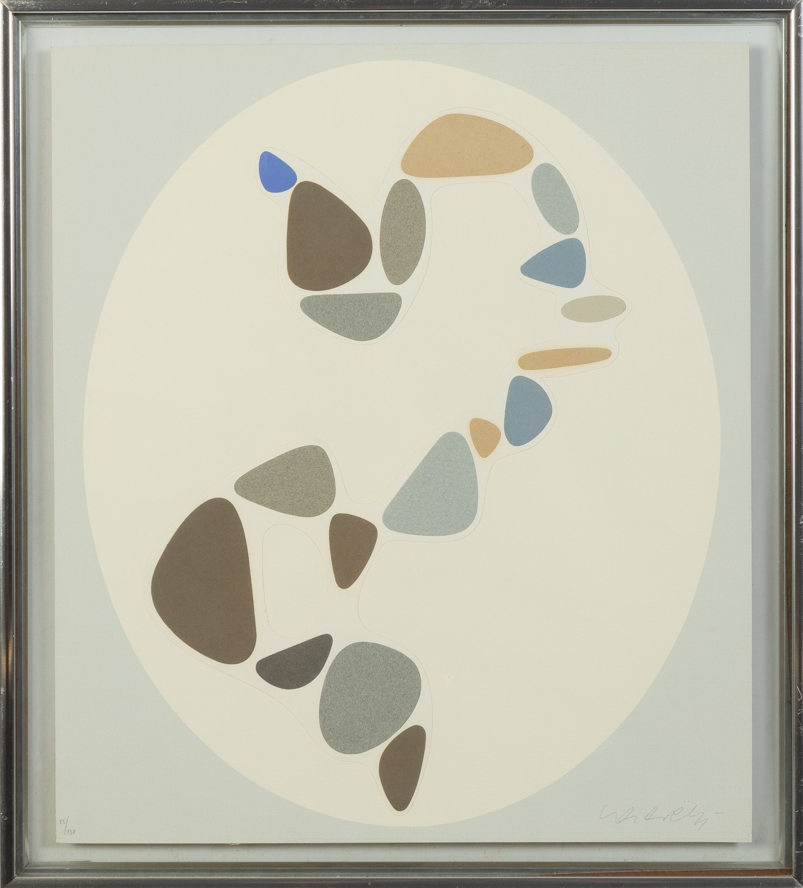 Victor Vasarely 1906 1997 Untitled Cottone Auctions   48 1 