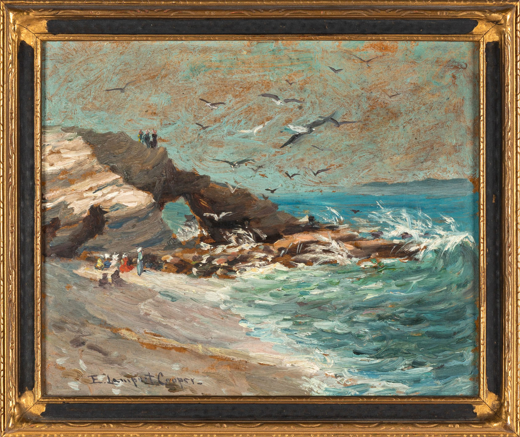 Emma Lampert Cooper (American, 1855-1920) Moroccan Coast | Cottone Auctions