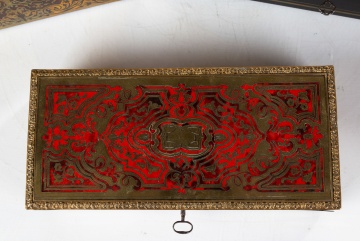 Three Boulle Casket and Dresser Boxes