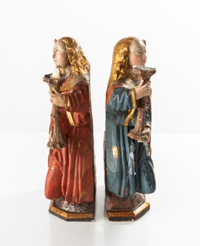 Pair of Spanish Angel Prickets