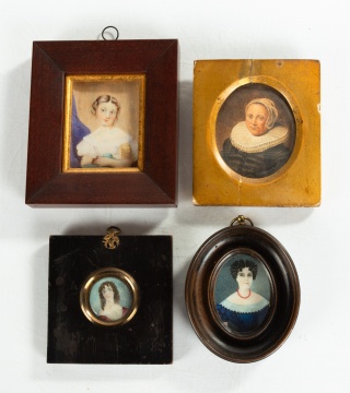 Four Miniature Portraits