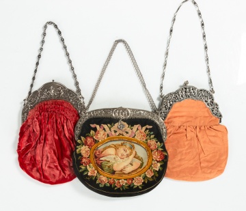 Three Antique Ladies' Evening Bags