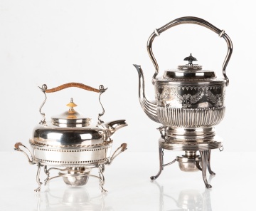 Kour Sheffield Silver-Plate Tea Pots
