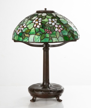 Tiffany Studios Apple Blossom Lamp