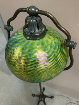 Tiffany Studios Damascene Floor Lamp