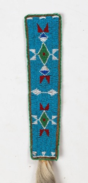 Native American Beaded Hair Drop Wapegnaka