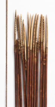 Native American Bow and Arrow with Spears