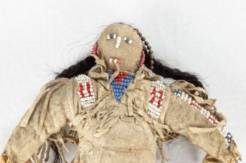 Cheyenne Doll with Hair Drops and Scalplock