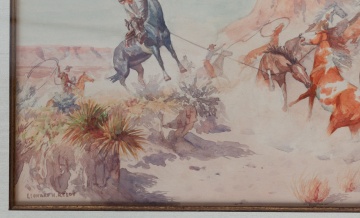 (2) Leonard H. Reedy, (American, 1899-1956) Southwest & Pueblo Scenes