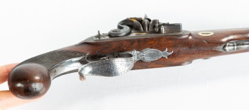 Flintlock Dueling Pistol by Sykes of Oxford