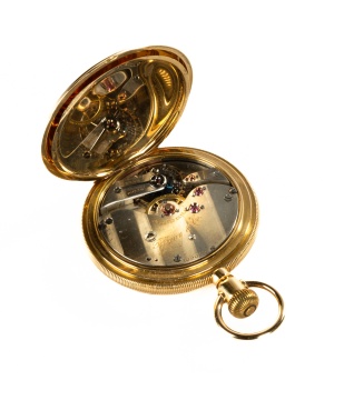 Tiffany & Co. 18K Gold Pocket Watch