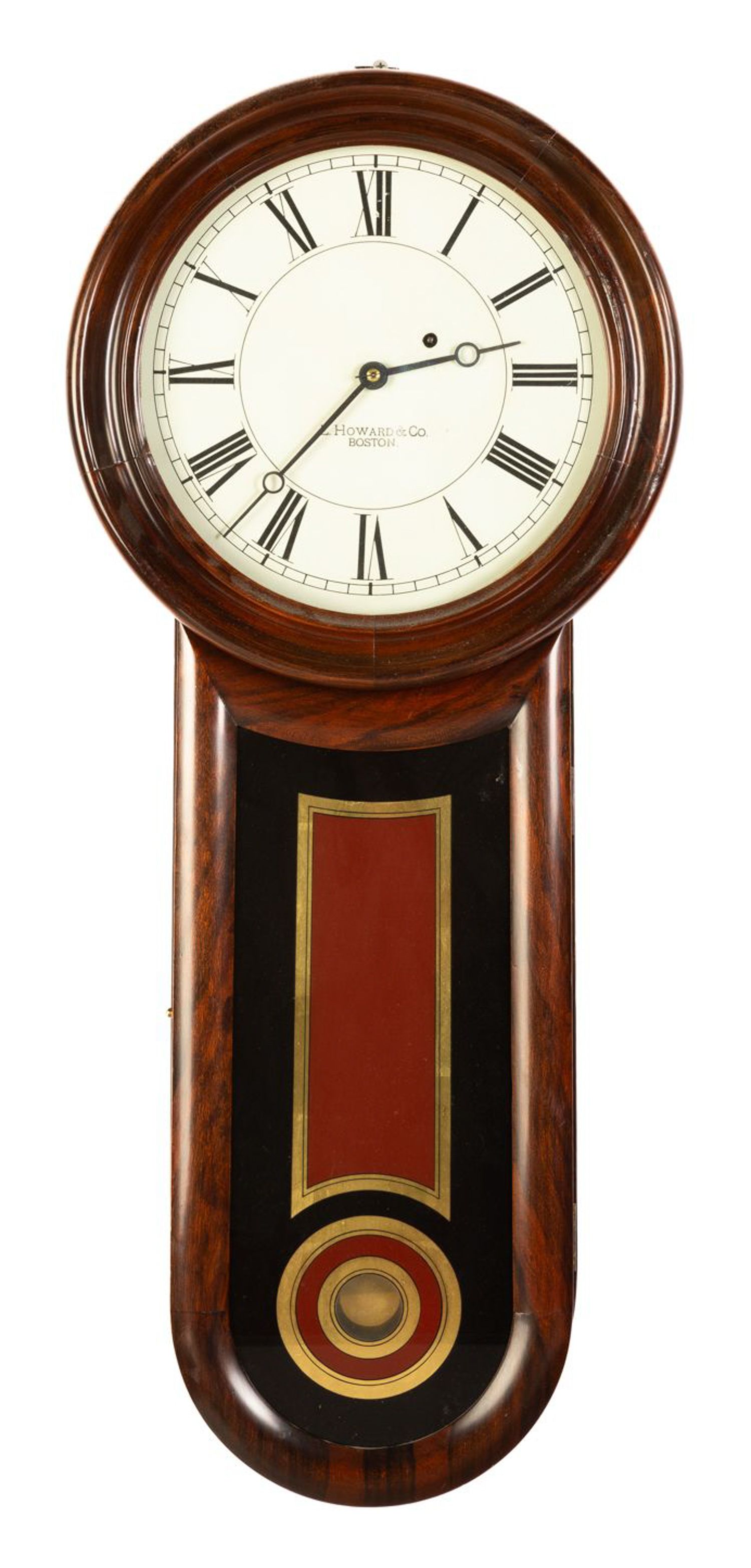 E. Howard No. 11 Keyhole Wall Regulator Clock | Cottone Auctions