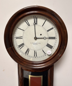 E. Howard No. 11 Keyhole Wall Regulator Clock