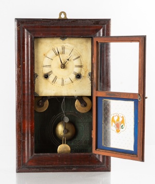 Miniature Smith and Goldrich Ogee Shelf Clock
