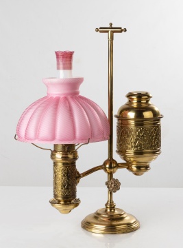 19th Century Student Lamp