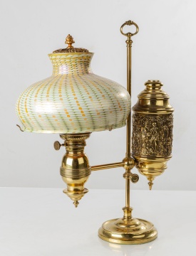 19th Century Student Lamp