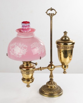 19th Century Student Lamp