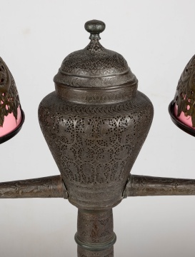 Moorish Double Student Lamp