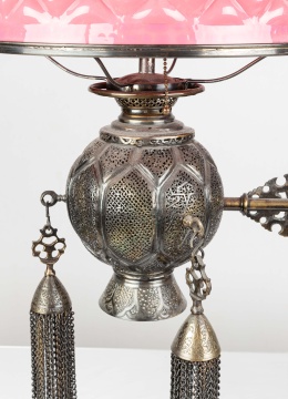 Moorish Double Student Lamp