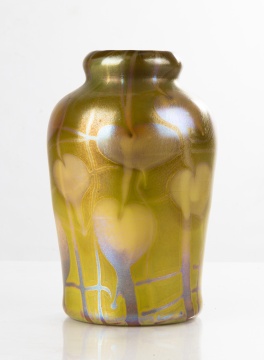 Tiffany Studios Leaf & Vine Favrile Vase