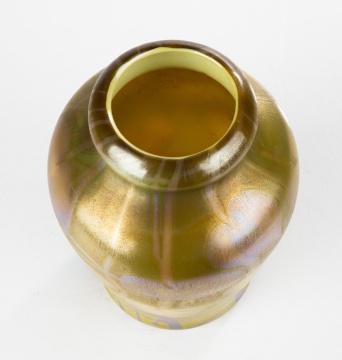 Tiffany Studios Leaf & Vine Favrile Vase