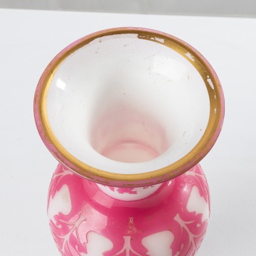 Mount Washington Pink Cameo Vase