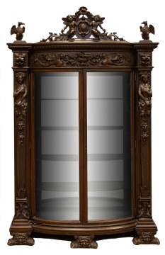 R. J. Horner Oak China Cabinet